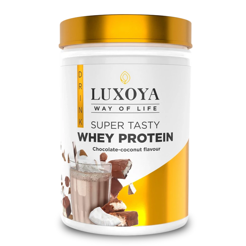 Whey Protein - Tejsavó fehérje italpor 450g PET - Csokoládé-Kókusz ízű