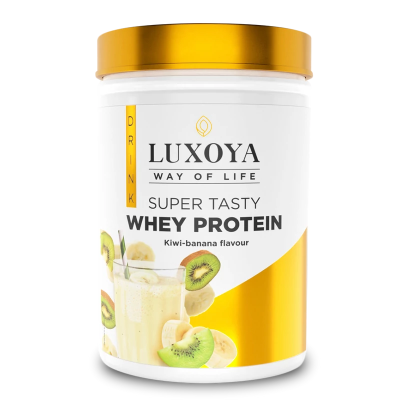 Whey Protein - Tejsavó fehérje italpor 450g PET - Kiwi-Banán ízű