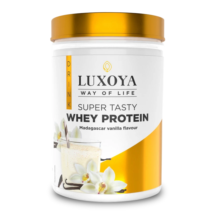 Whey Protein - Tejsavó fehérje italpor 450g PET - Madagaszkári vanília ízű