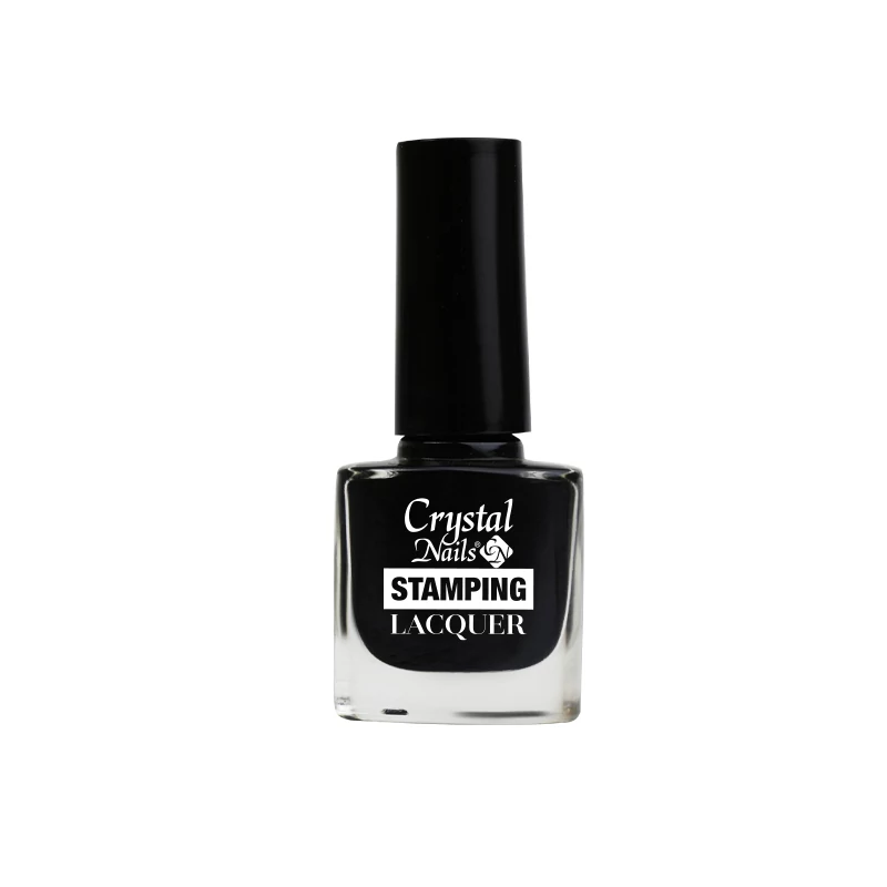 Új! Stamping Lacquer nyomdalakk-fekete (4ml)