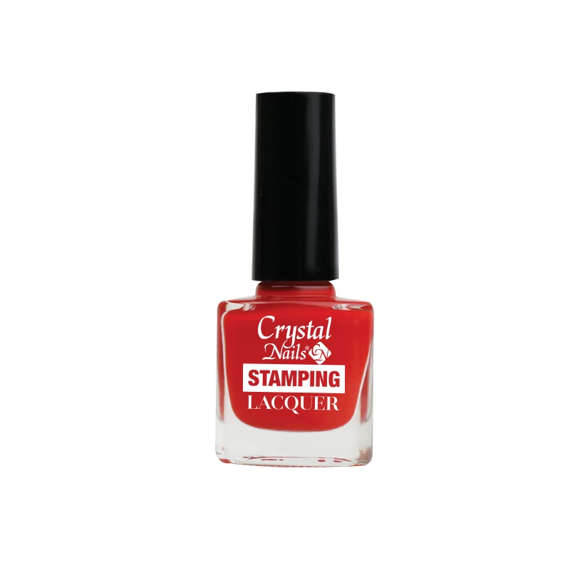 Új! Stamping Lacquer nyomdalakk-piros (4ml)
