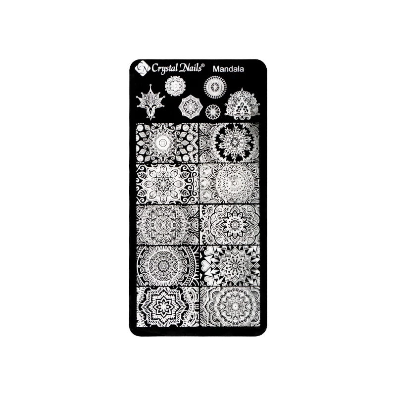 Körömnyomda sablon - Mandala