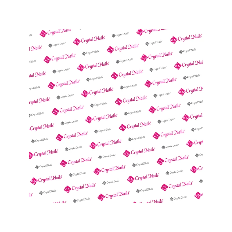 ASZTALI ALÁTÉT CRYSTAL NAILS LOGÓVAL 50DB