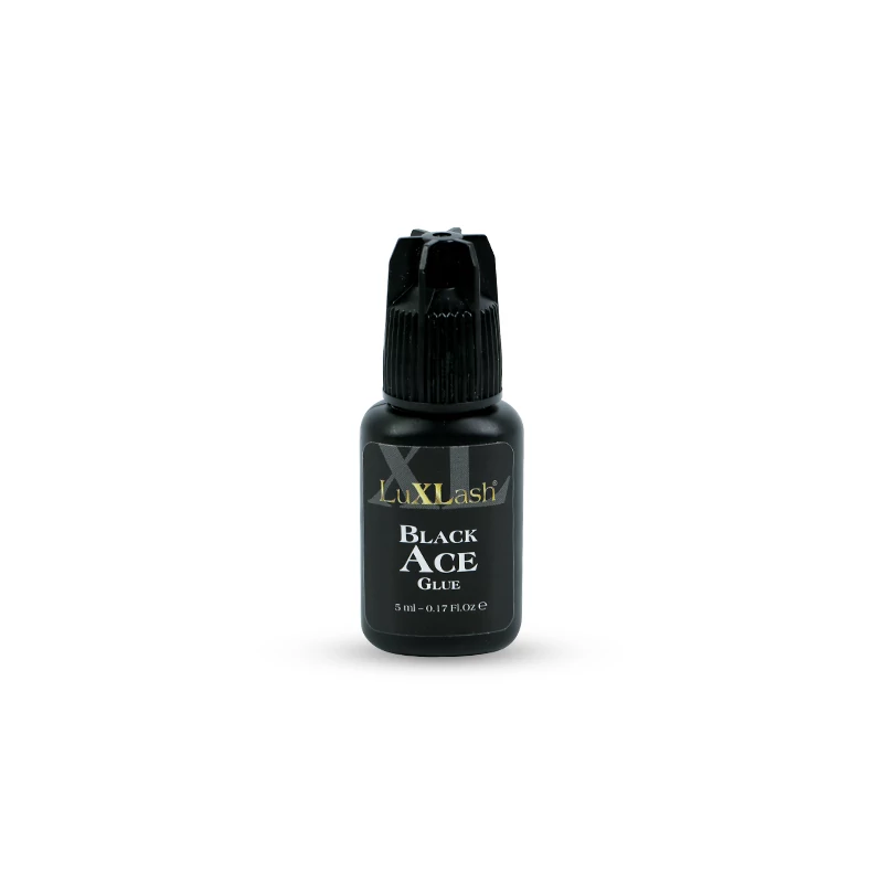 LuXLash Black Ace Glue - fekete pillaragasztó 5ml