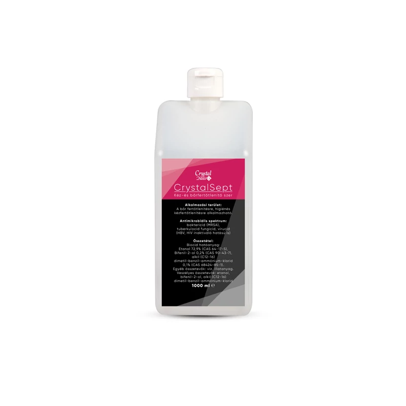 CN CrystalSept Kéz- és bőrfertőtlenítő utántöltő 1000ml kupakos