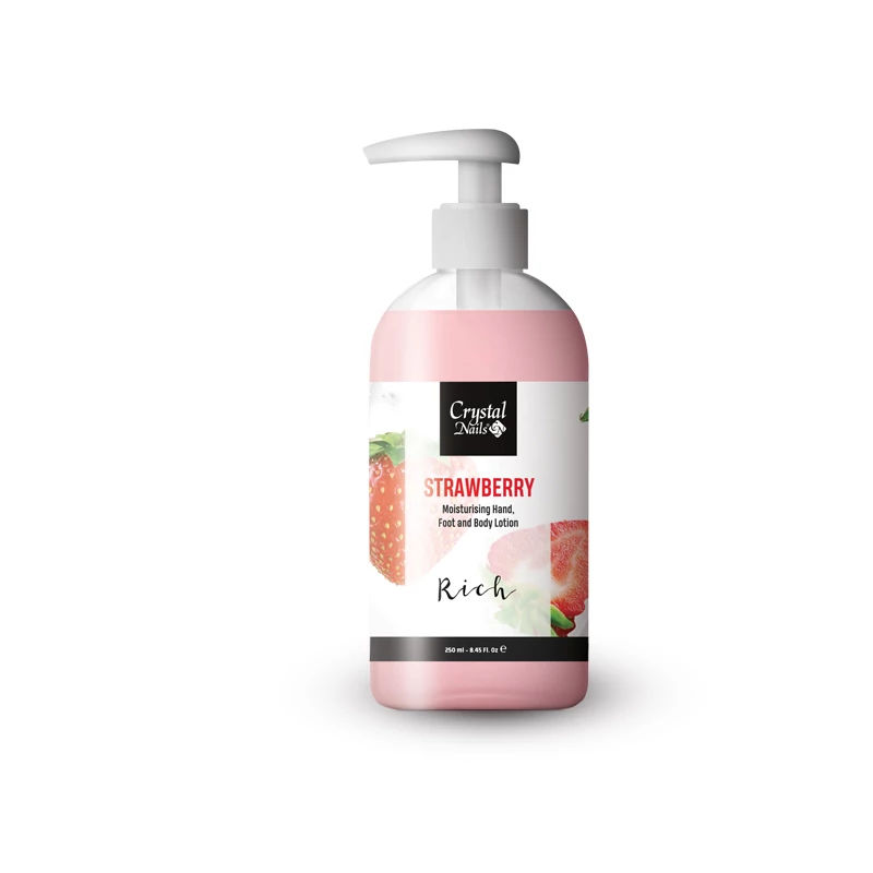 MOISTURISING HAND, FOOT AND BODY LOTION - STRAWBERRY LOTION - RICH 250ML