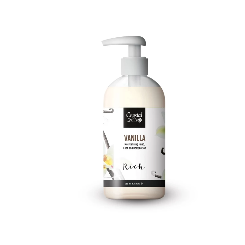 MOISTURISING HAND, FOOT AND BODY LOTION - VANILLA LOTION - RICH 250ML
