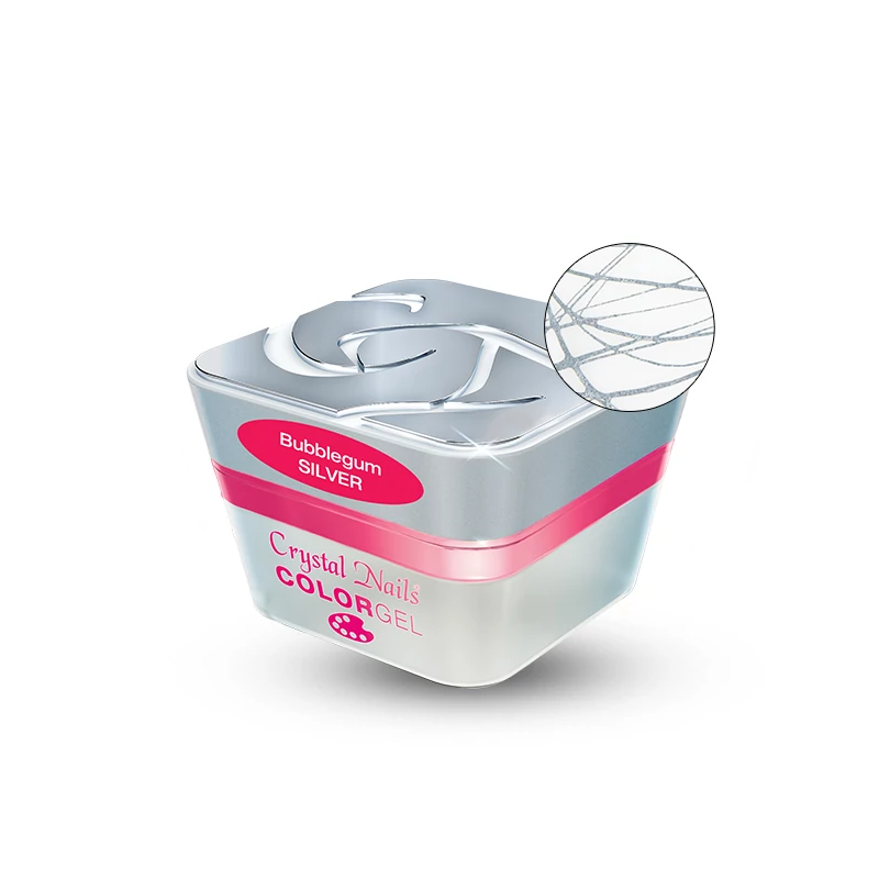 BUBBLEGUM COLOR GEL - SILVER 3ML