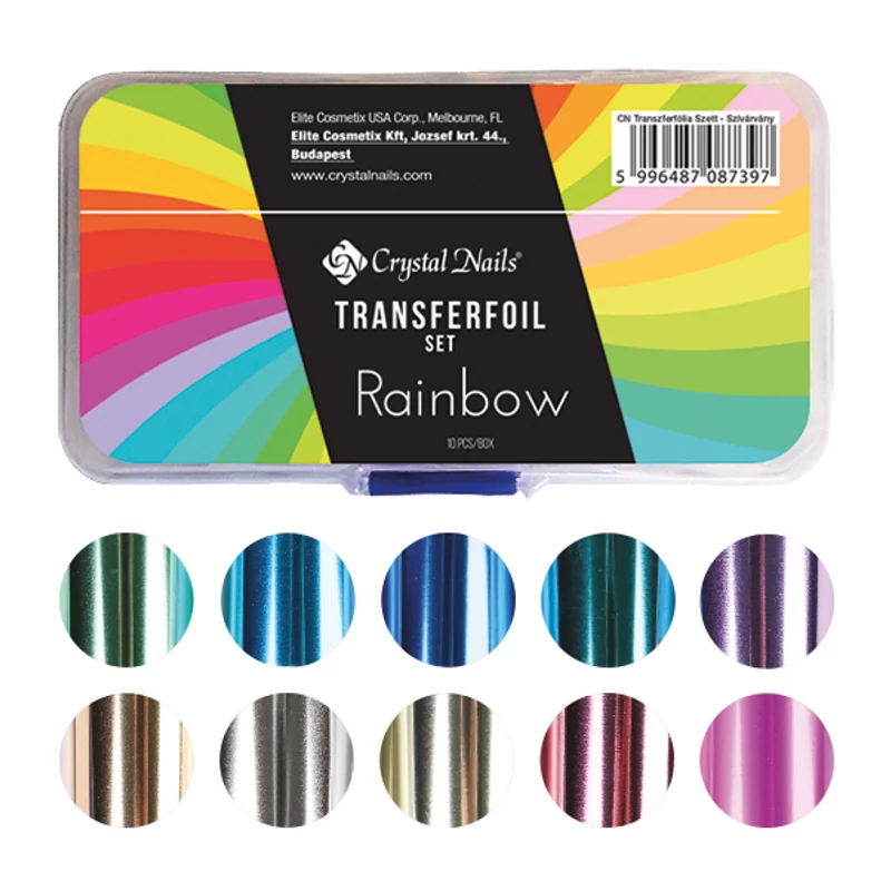 TRANSZFERFÓLIA SZETT - RAINBOW