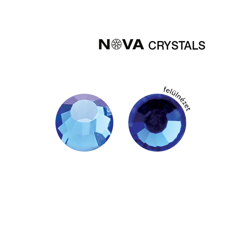 NOVA CRYSTAL STRASSZKŐ - SAPPHIRE SS3 (1,4 MM)