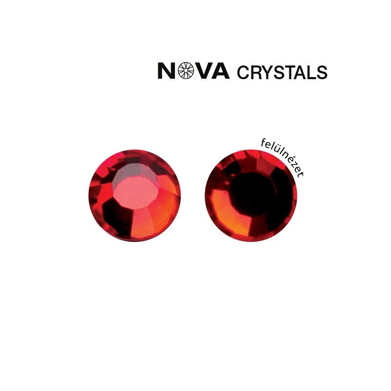 NOVA CRYSTAL STRASSZKŐ - RED SS5 (1,8 MM)