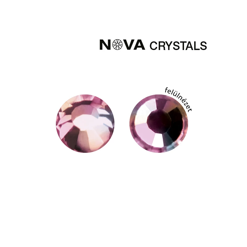CN NOVA Strasszkő Light Rose AB (100 db-os) SS5