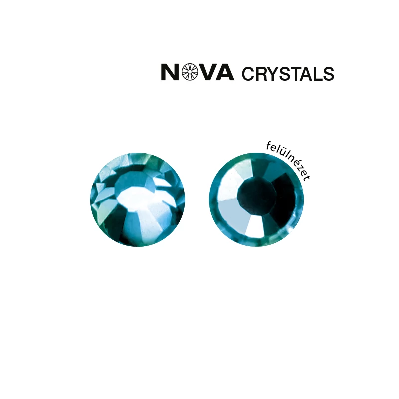 CN NOVA Strasszkő Aquamarine AB (100 db-os) SS5