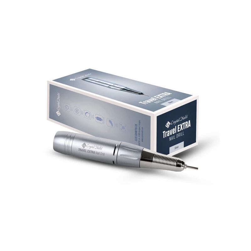 TRAVEL EXTRA NAIL DRILL CSISZOLÓGÉP - SILVER
