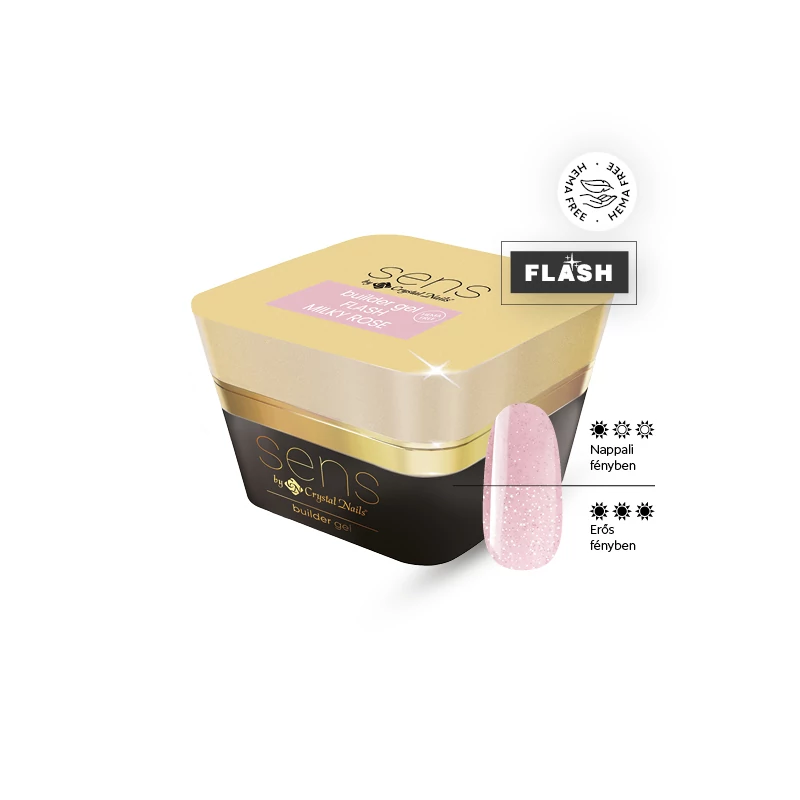 SENS Flash builder gel - Milky Rose 40ml