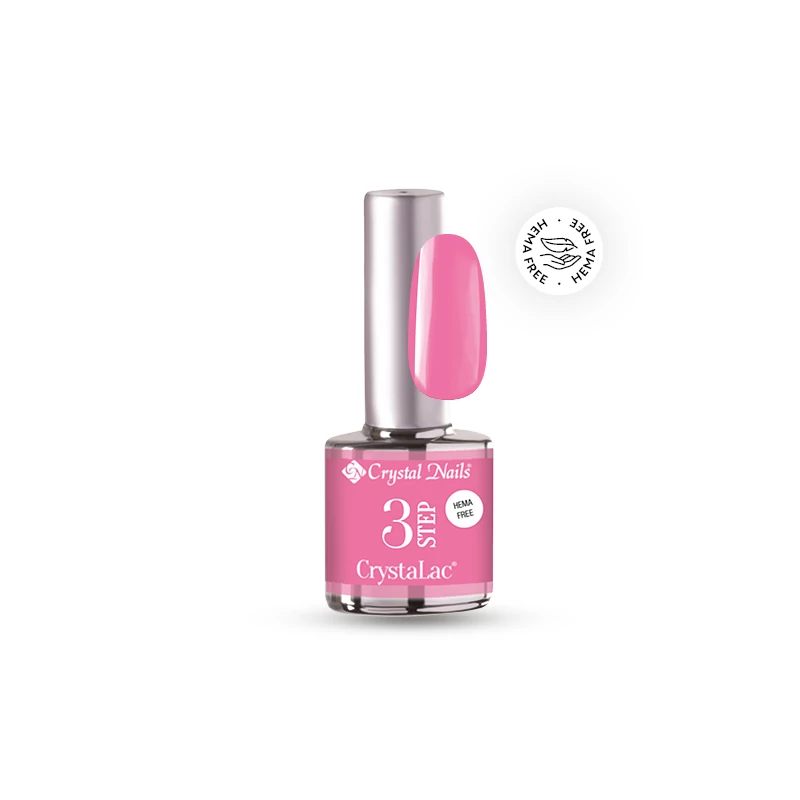 3 STEP HEMA Free CrystaLac - HF06 (8ml) - Barbie Pink