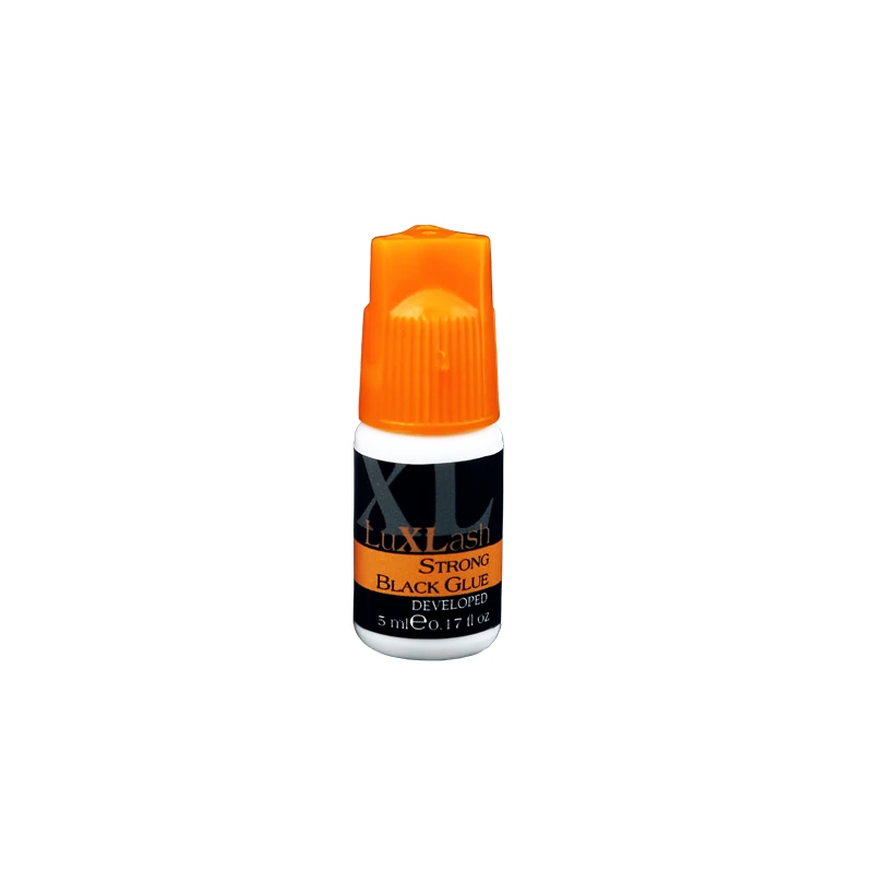 LuXLash Strong Black Glue - Ultra erős fekete pillaragasztó - 5ml