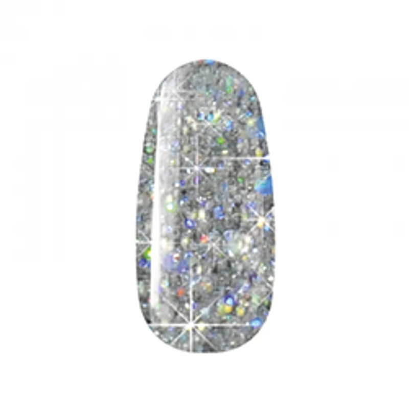 580 Multi Glitter Gel Collection 5ml - Silver