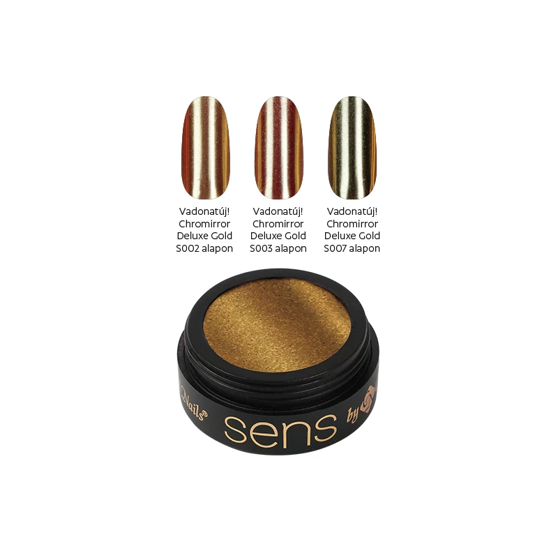 SENS CHROMIRROR DELUXE KRÓM PIGMENTPOR - GOLD